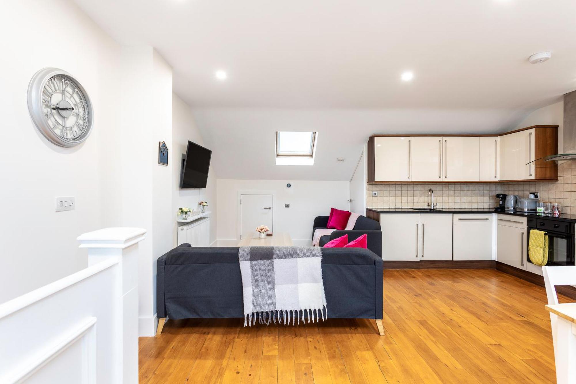 St Johns Hill Penthouse * Londra